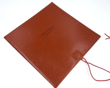 Нагревательная пластина 230x230мм (220V-250W, силиконовая) LFH-11489sg на клейкой основе