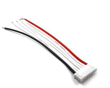 Балансировочный разъем 7 pin (6s, XH) с силиконовым проводом 22awg, 100мм