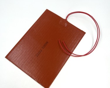 Нагревательная пластина 200х150мм (220V-100W, силиконовая) LFH-11583sg на клейкой основе