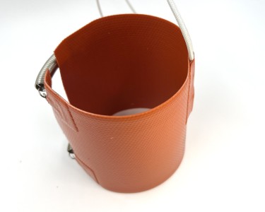 Нагревательная пластина 300х120мм (12V-130W, 1,3 Ом, для цилиндра, с термостатом ) LFH-11552s