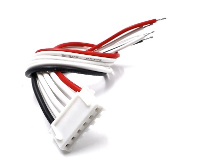 Балансировочный разъем 6 pin (5s, XH) с силиконовым проводом 22awg, 200мм