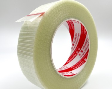 Скотч армированный стеклотканевый 35мм*50м (сетка)