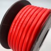 На катушке медный провод 12AWG 10м 3,4 кв.мм (680*0,08мм) (красный, UL3135) LFW-12R в мягкой силиконовой изоляции фото 2