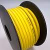 На катушке медный провод 12AWG 10м 3,4 кв.мм (680*0,08мм) (желтый, UL3135) LFW-12Y в мягкой силиконовой изоляции фото 0