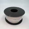 На катушке медный провод 12AWG 10м 3,4 кв.мм (680*0,08мм) (белый, UL3135) LFW-12W в мягкой силиконовой изоляции фото 4