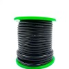 На катушке Медный провод 15AWG 15м 1,5 кв.мм (300*0,08мм) (черный, UL3135) LFW-14B в мягкой силиконовой изоляции фото 3