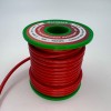 На катушке Медный провод 13AWG 10м 2,5 кв.мм (500*0,08мм) (красный, UL3135) LFW-13R в мягкой силиконовой изоляции фото 3