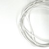 На катушке Медный провод 22AWG 50м 0,3 кв.мм (60*0,08мм) (белый, UL3135) LFW-22W в мягкой силиконовой изоляции фото 3