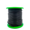 На катушке Медный провод 22AWG 50м 0,3 кв.мм (60*0,08мм) (черный, UL3135) LFW-22B в мягкой силиконовой изоляции фото 0