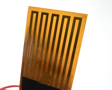 Нагревательная пластина 90х35мм (12V-17W, 24V-68W, 8.5 Ом, термостат 15°) LFH-11566pg на клейкой основе