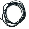 На катушке Медный провод 16AWG 20м 1,27 кв.мм (252*0,08мм) (черный, UL3135) LFW-16B в мягкой силиконовой изоляции фото 1