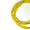 На катушке Медный провод 22AWG 10м 0,3 кв.мм (60*0,08мм) (желтый, UL3135) LFW-22Y в мягкой силиконовой изоляции фото 1