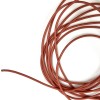 На катушке Медный провод 26AWG 10м 0,14 кв.мм (30*0,08мм) (коричневый, UL3135) LFW-26Br в мягкой силиконовой изоляции фото 5
