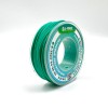 На катушке Медный провод 28AWG 20м 0,08 кв.мм (16*0,08мм) (зеленый, UL3135) LFW-28G в мягкой силиконовой изоляции