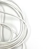 На катушке Медный провод 22AWG 10м 0,3 кв.мм (60*0,08мм) (белый, UL3135) LFW-22W в мягкой силиконовой изоляции фото 4