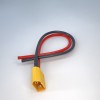 Разъем питания Amass XT60-M с силиконовым проводом 14AWG, 200мм фото 4