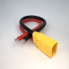 Разъем питания Amass XT90H-M с силиконовым проводом 10AWG, 200мм фото 3