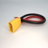 Разъем питания Amass XT90H-M с силиконовым проводом 10AWG, 200мм
