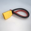 Разъем питания Amass XT90H-M с силиконовым проводом 10AWG, 200мм фото 5