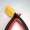 Разъем питания Amass XT90H-M с силиконовым проводом 10AWG, 200мм фото 1