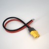 Разъем питания Amass XT60H-F с силиконовым проводом 14AWG, 200мм фото 4