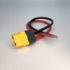 Разъем питания Amass XT60H-F с силиконовым проводом 14AWG, 200мм фото 6