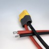 Разъем питания Amass XT60H-F с силиконовым проводом 14AWG, 200мм фото 5