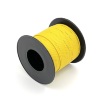 28AWG 0,08 мм² Медный провод в силиконовой изоляции (желтый, UL3135) LFW-28Y фото 3