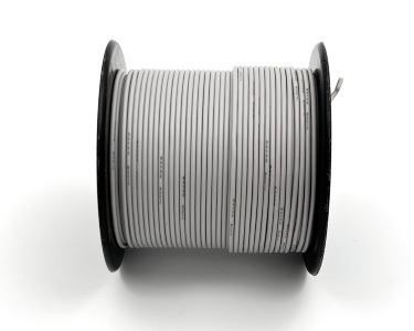 24AWG 0,2 мм² Медный провод в силиконовой изоляции (серый, UL3135) LFW-24Gr