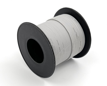 28AWG 0,08 мм² Медный провод в силиконовой изоляции (серый, UL3135) LFW-28Gr