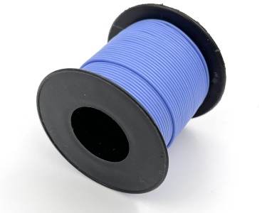 22AWG 0,3 мм² Медный провод в силиконовой изоляции (синий, UL3135) LFW-22Bl