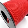 На катушке Медный провод 22AWG 30м 0,3 кв.мм (60*0,08мм) (красный, UL3135) LFW-22R в мягкой силиконовой изоляции фото 0