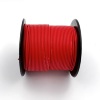 На катушке Медный провод 22AWG 30м 0,3 кв.мм (60*0,08мм) (красный, UL3135) LFW-22R в мягкой силиконовой изоляции фото 2