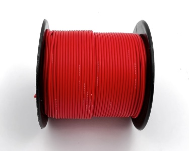 30AWG 0,06 мм² Медный провод в силиконовой изоляции (красный, UL3135) LFW-30R