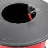 На катушке Медный провод 22AWG 30м 0,3 кв.мм (60*0,08мм) (красный, UL3135) LFW-22R в мягкой силиконовой изоляции фото 3