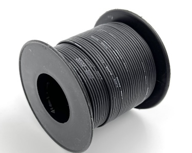 24AWG 0,2 мм² Медный провод в силиконовой изоляции (черный, UL3135) LFW-24B