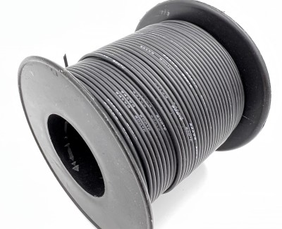 24AWG 0,2 мм² Медный провод в силиконовой изоляции (черный, UL3135) LFW-24B
