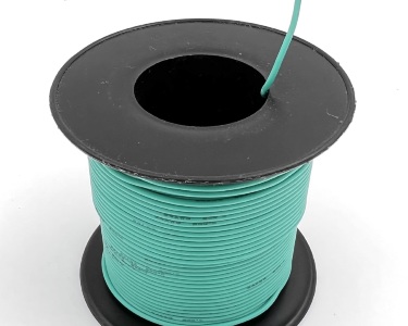 24AWG 0,2 мм² Медный провод в силиконовой изоляции (зеленый, UL3135) LFW-24G