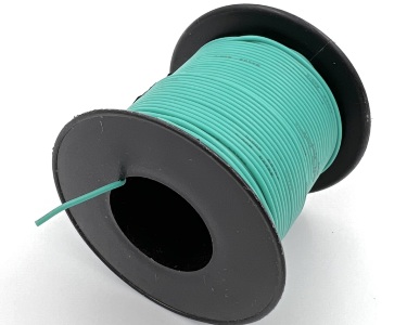 24AWG 0,2 мм² Медный провод в силиконовой изоляции (зеленый, UL3135) LFW-24G