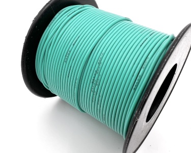 26AWG 0,14 мм² Медный провод в силиконовой изоляции (зеленый, UL3135) LFW-26G