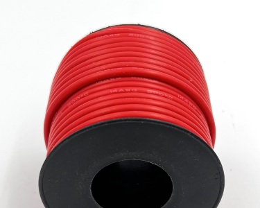 14AWG 2,07 мм² Медный провод в силиконовой изоляции (красный, UL3135) LFW-14R