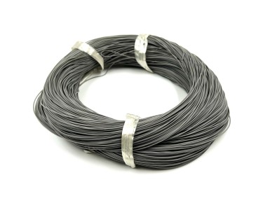 30AWG 0,06 мм² Медный провод в силиконовой изоляции (черный, UL3135) LFW-30B