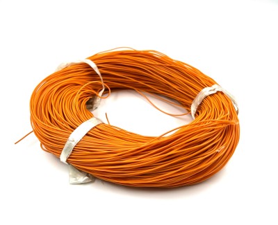 26AWG 0,14 мм² Медный провод в силиконовой изоляции (оранжевый, UL3135) LFW-26O