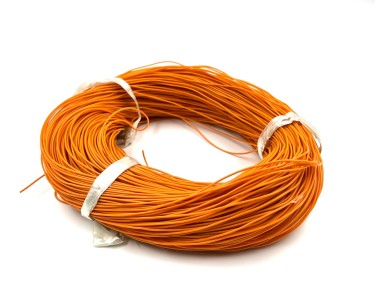 26AWG 0,14 мм² Медный провод в силиконовой изоляции (оранжевый, UL3135) LFW-26O
