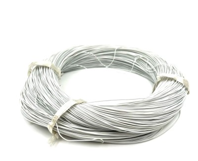 28AWG 0,08 мм² Медный провод в силиконовой изоляции (белый, UL3135) LFW-26W