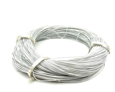 28AWG 0,08 мм² Медный провод в силиконовой изоляции (белый, UL3135) LFW-26W