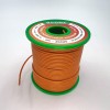 На катушке Медный провод 20AWG 50м 0,5 кв.мм (100*0,08мм) (оранжевый, UL3135) LFW-20O в мягкой силиконовой изоляции фото 1