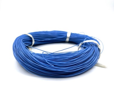 30AWG 0,06 мм² Медный провод в силиконовой изоляции (синий, UL3135) LFW-30Bl