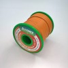 На катушке Медный провод 20AWG 50м 0,5 кв.мм (100*0,08мм) (оранжевый, UL3135) LFW-20O в мягкой силиконовой изоляции фото 0