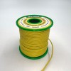 На катушке Медный провод 20AWG 50м 0,5 кв.мм (100*0,08мм) (желтый, UL3135) LFW-20Y в мягкой силиконовой изоляции фото 1